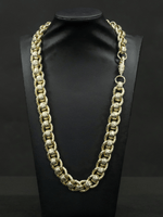9ct Gold Filled Roller-Ball Belcher Chain 15mm