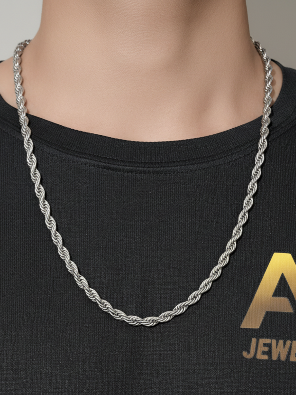 9ct Gold Filled Rope Chain 6mm