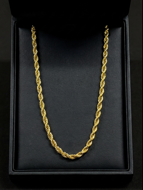 14K Gold Rope Chain 6mm