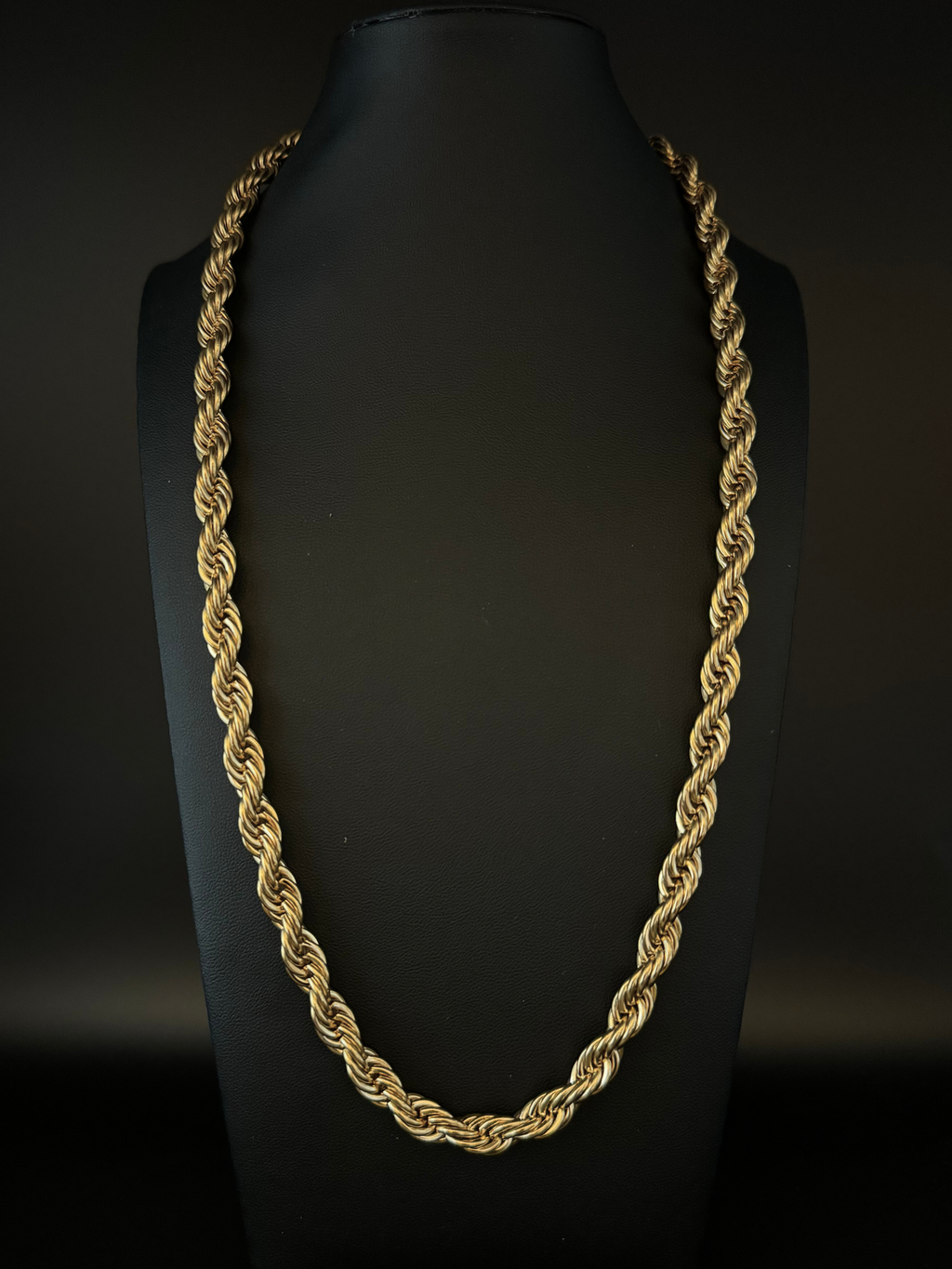 9ct Gold Filled Rope Chain 8mm Au Jewellers