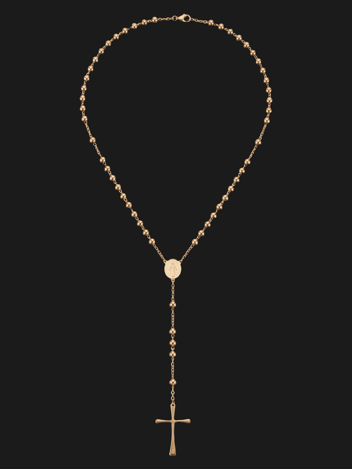 Gold Filled Rosary Bead Chain