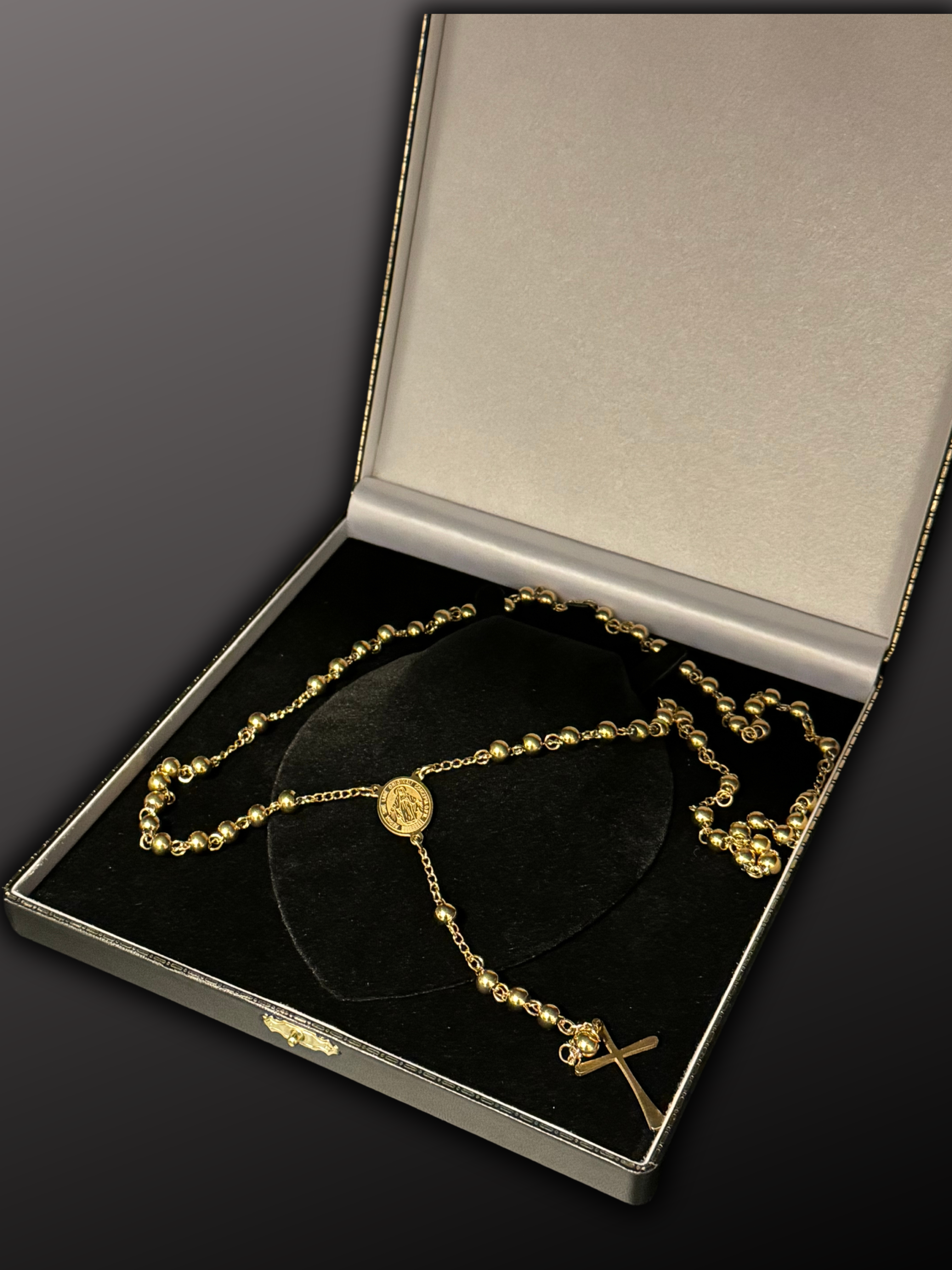 Gold Filled Rosary Bead Necklace Au Jewellers