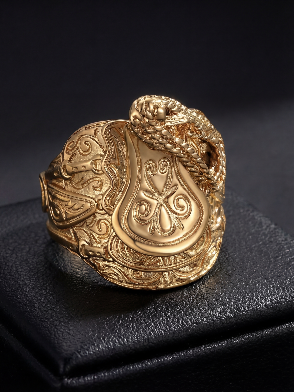 9ct Gold Filled Saddle Ring