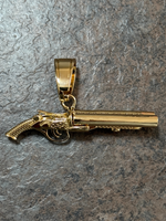 9ct Gold Filled Shotgun Pendant