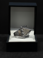 9ct Gold Filled Castle Pyramid Ring