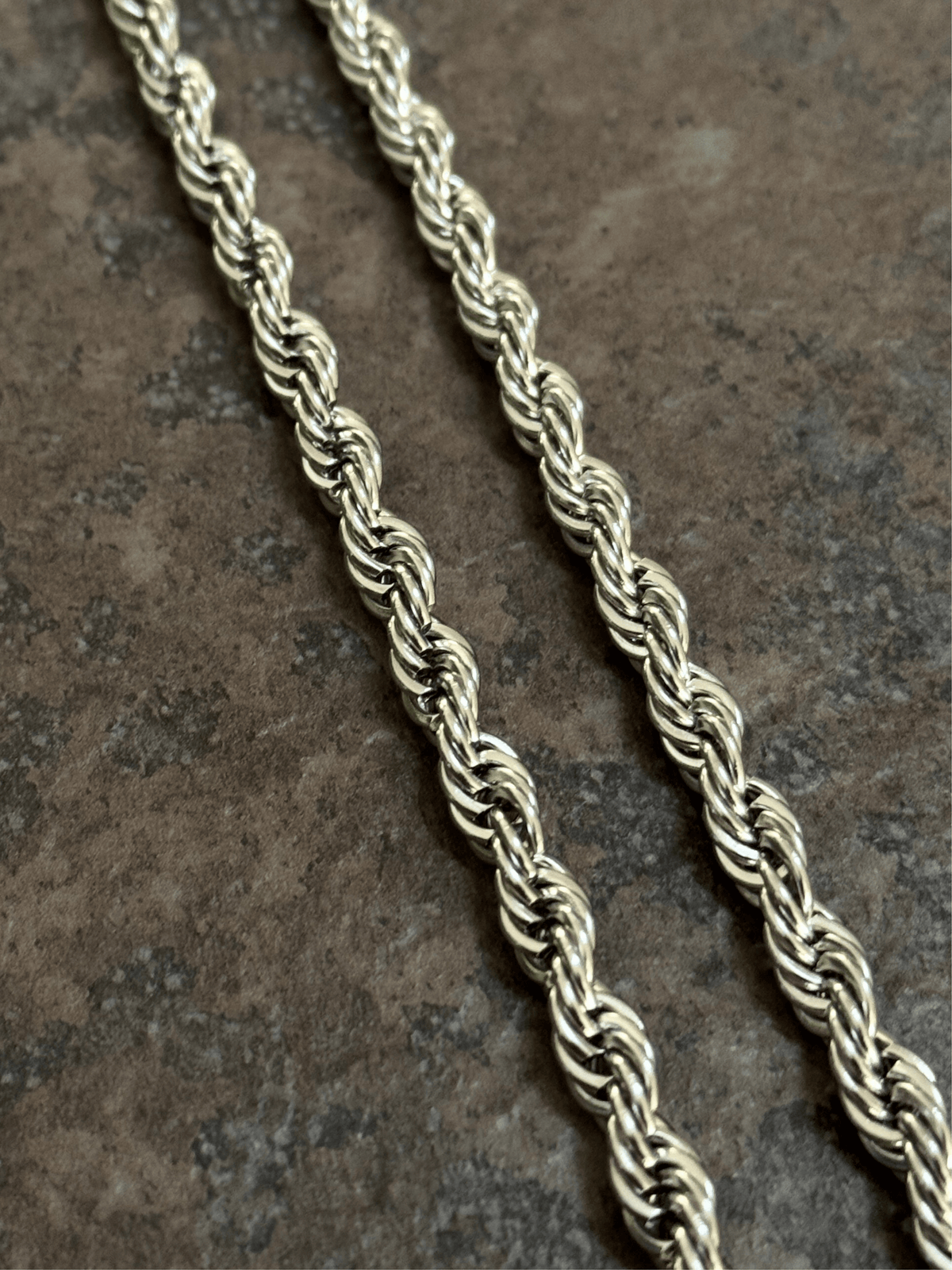 Silver Rope Chain 6mm