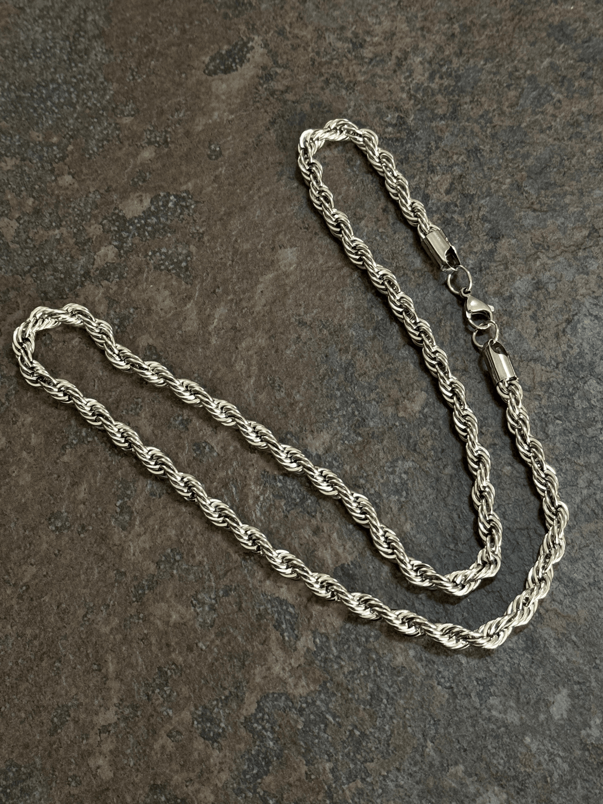 Silver Rope Chain 6mm