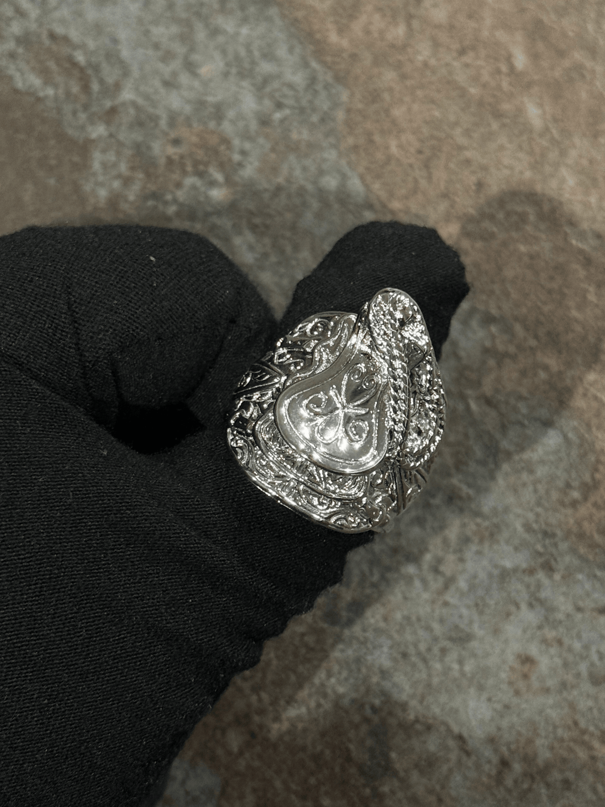 Silver Saddle Ring
