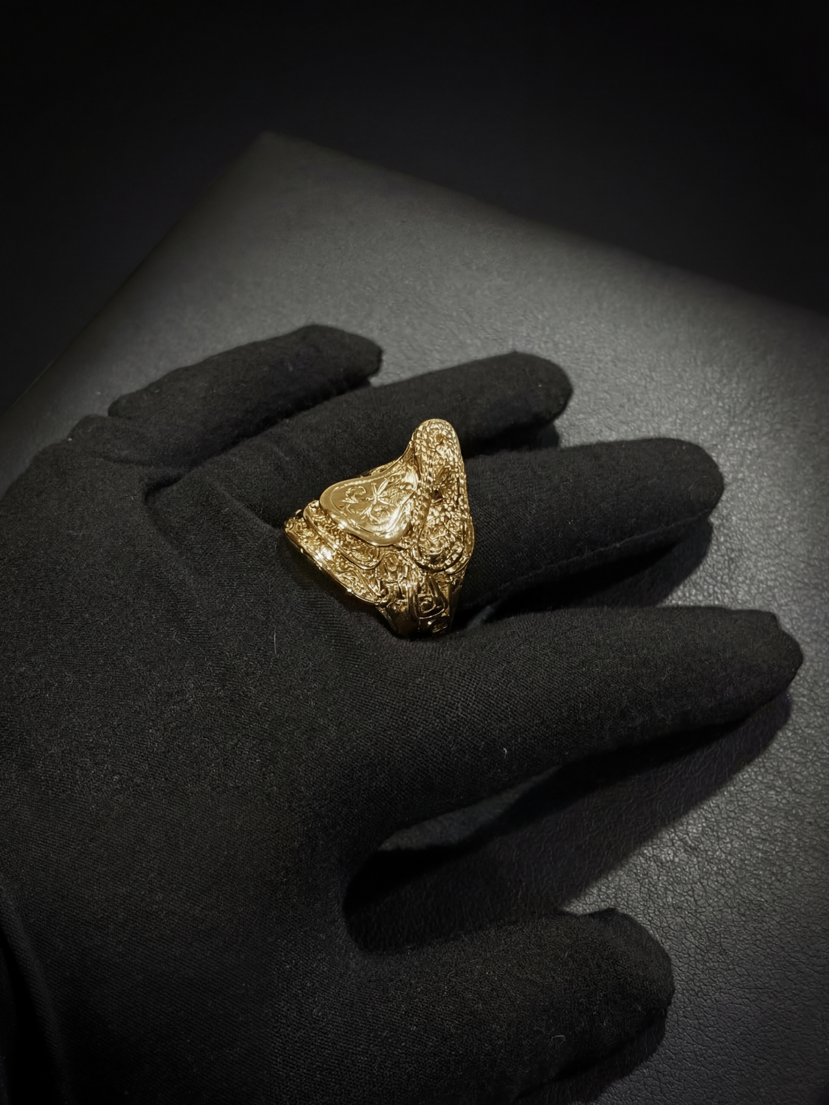 9ct Gold Filled Saddle Ring