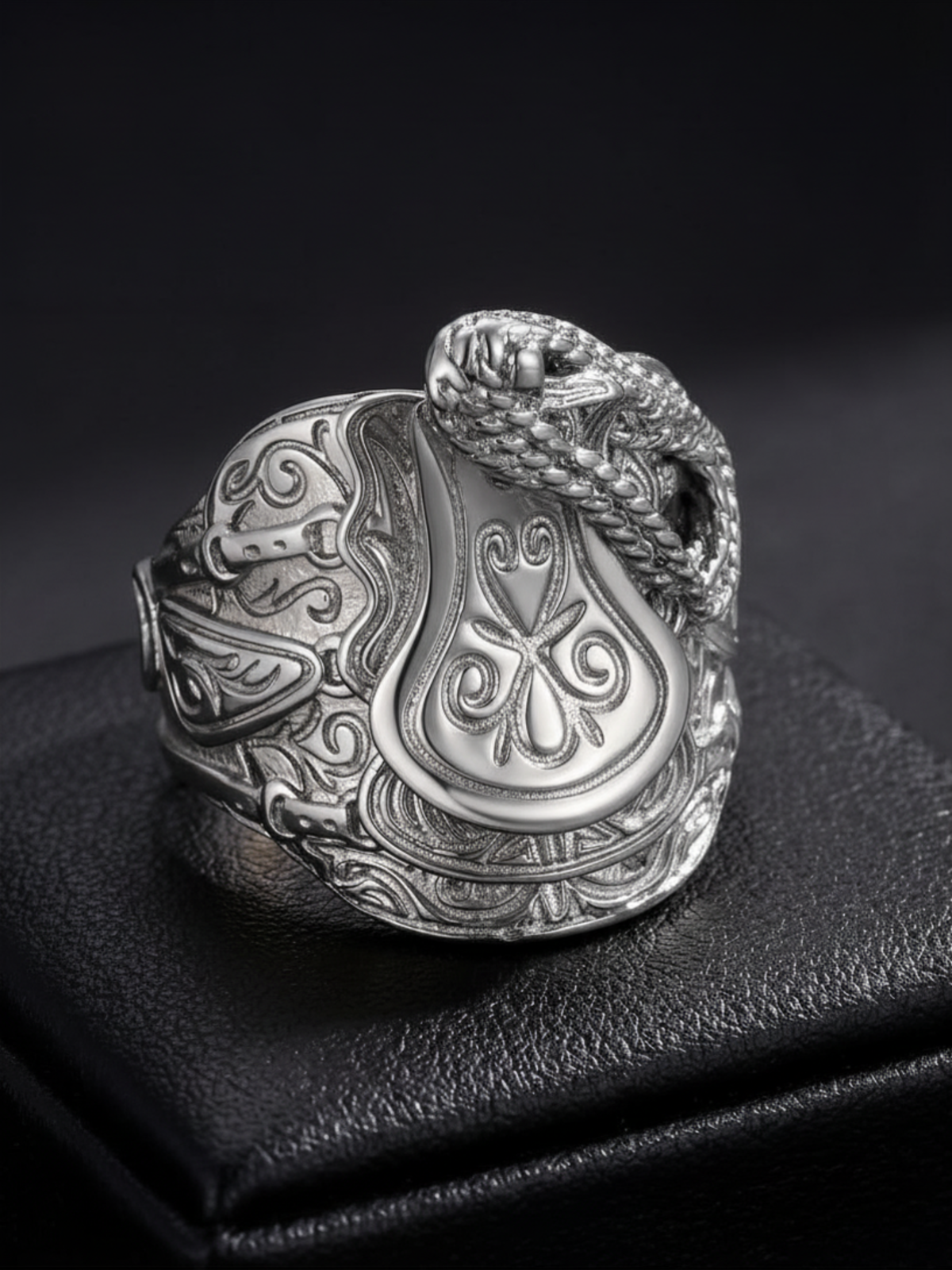 Silver Saddle Ring
