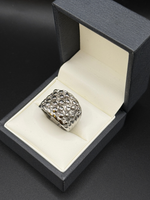 9ct Gold Filled Small 5 Row Keeper Ring