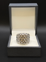 9ct Gold Filled Small 5 Row Keeper Ring