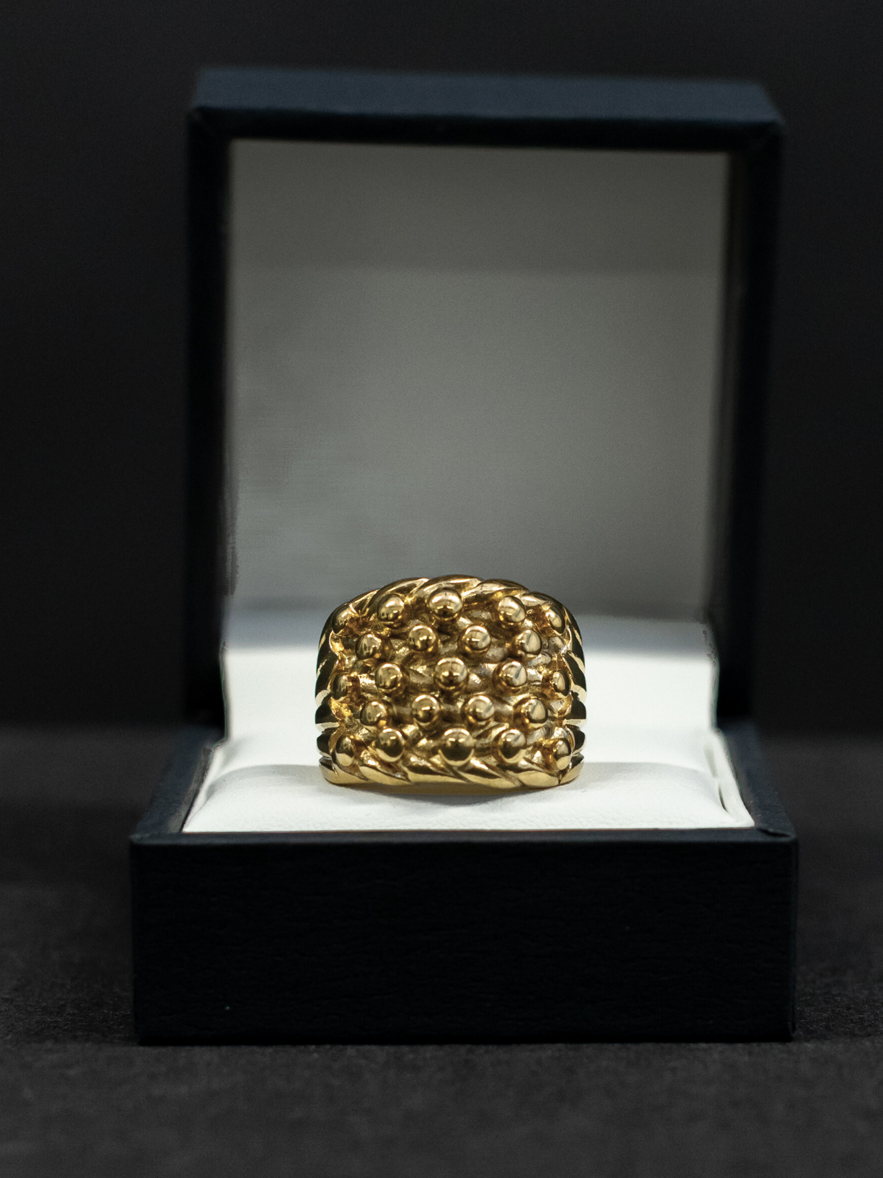 🎁 9ct Gold Filled Small 5 Row Keeper Ring (100% off)